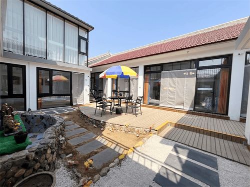 懷柔白河灣畔，新窩小院 精品民宿，整院包攬山水閑情